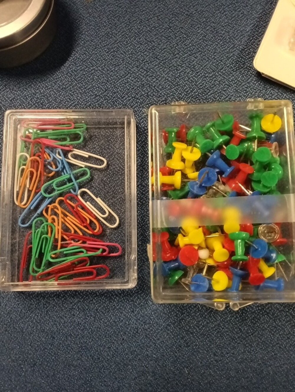 Assorted Craft Tools and Accessories - Clear, White, Red, Blue - Picture 5 of 12